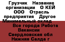 Грузчик › Название организации ­ О’КЕЙ, ООО › Отрасль предприятия ­ Другое › Минимальный оклад ­ 25 533 - Все города Работа » Вакансии   . Свердловская обл.,Нижняя Салда г.